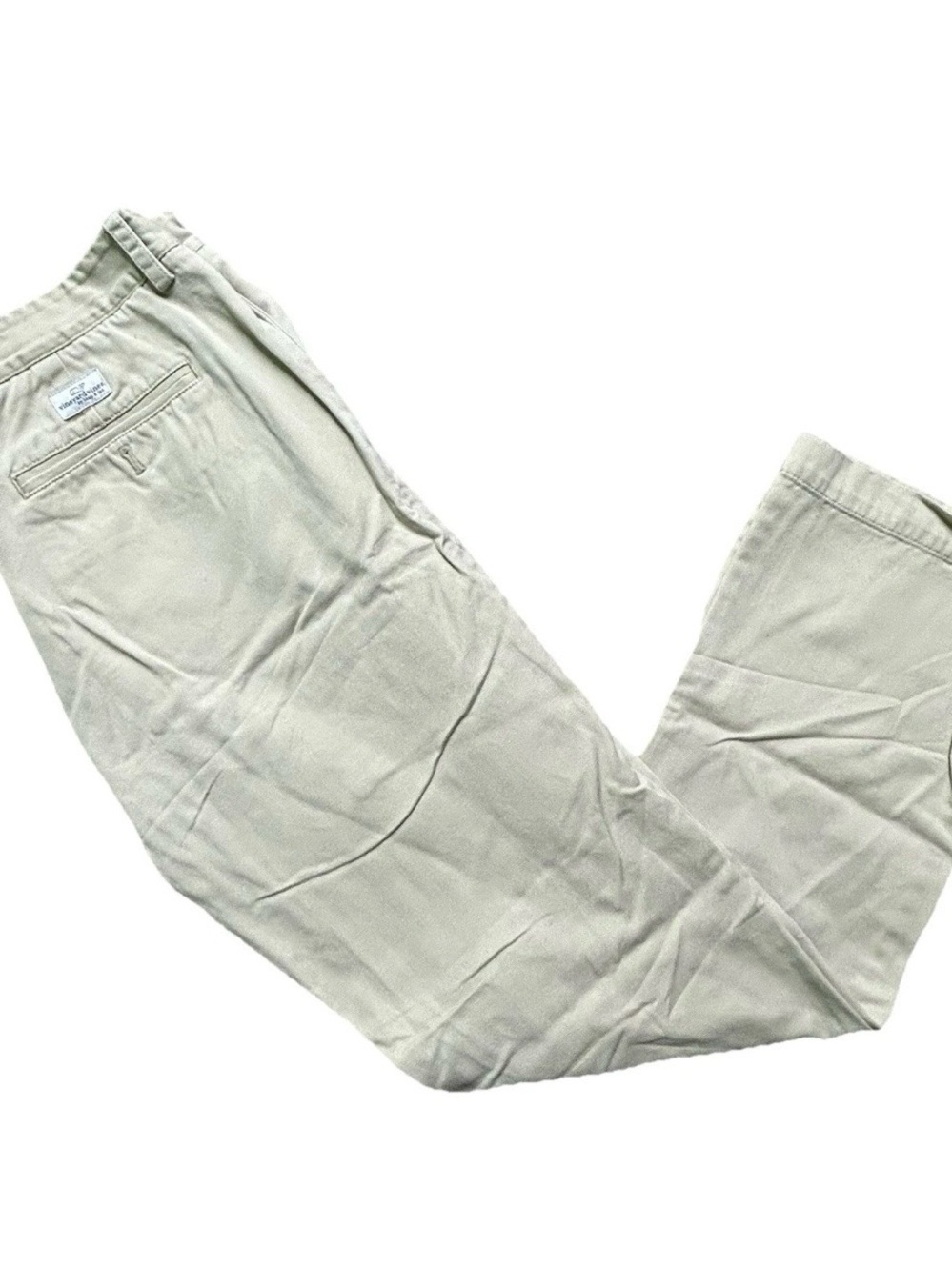 Men’s Vineyard Vines Beige Slim Fit Club Pant Khaki Pants Size 33x32
